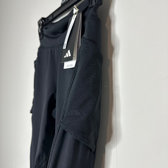 NWT Adidas TENNIS MATCH TIGHTS Black, Women’s Size S - Picture 3 of 16